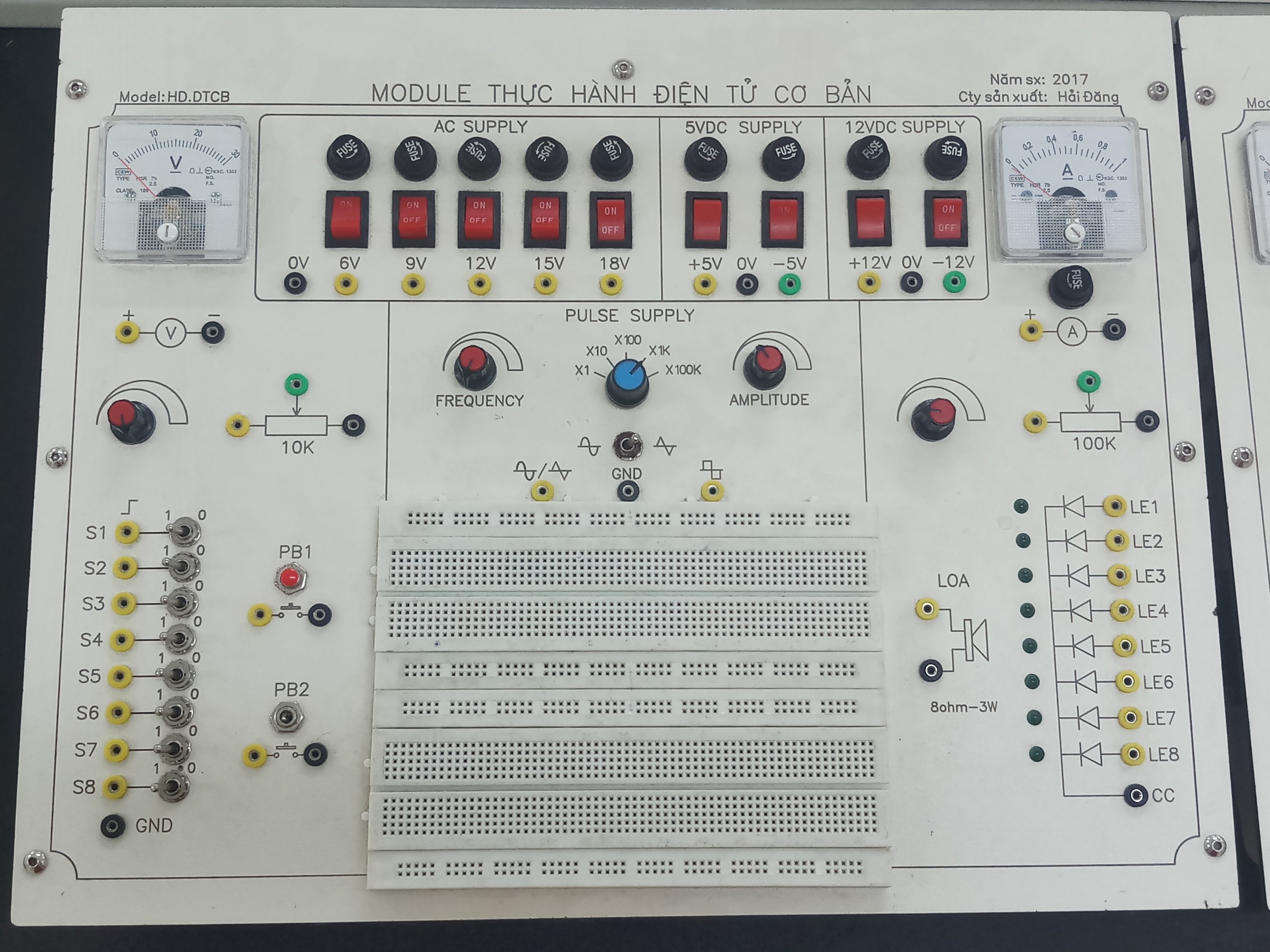 Module Thực hành Điện tử cơ bản