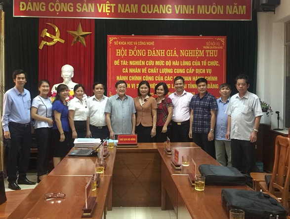 BẢO VỆ THÀNH CÔNG ĐỀ TÀI NCKH TẠI TỈNH CAO BẰNG