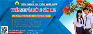 Thông báo tuyển sinh hệ THPT( lớp 10) + học Trung cấp năm 2022
