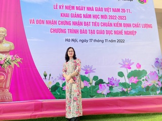 CÔ ĐINH THỊ TỈNH - CHỦ TỊCH CÔNG ĐOÀN BỘ PHẬN
